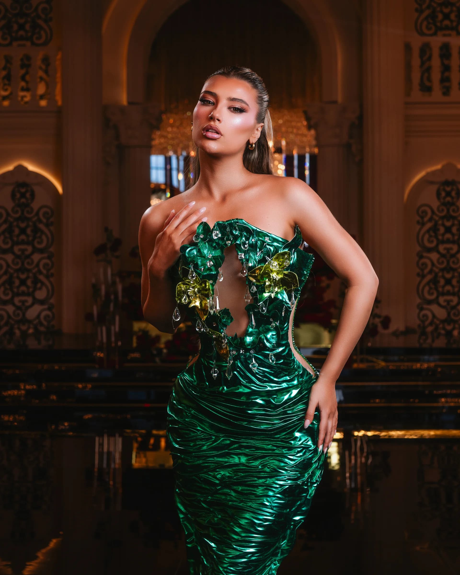 VESMINE — PUISSANCE collection gown, view 1