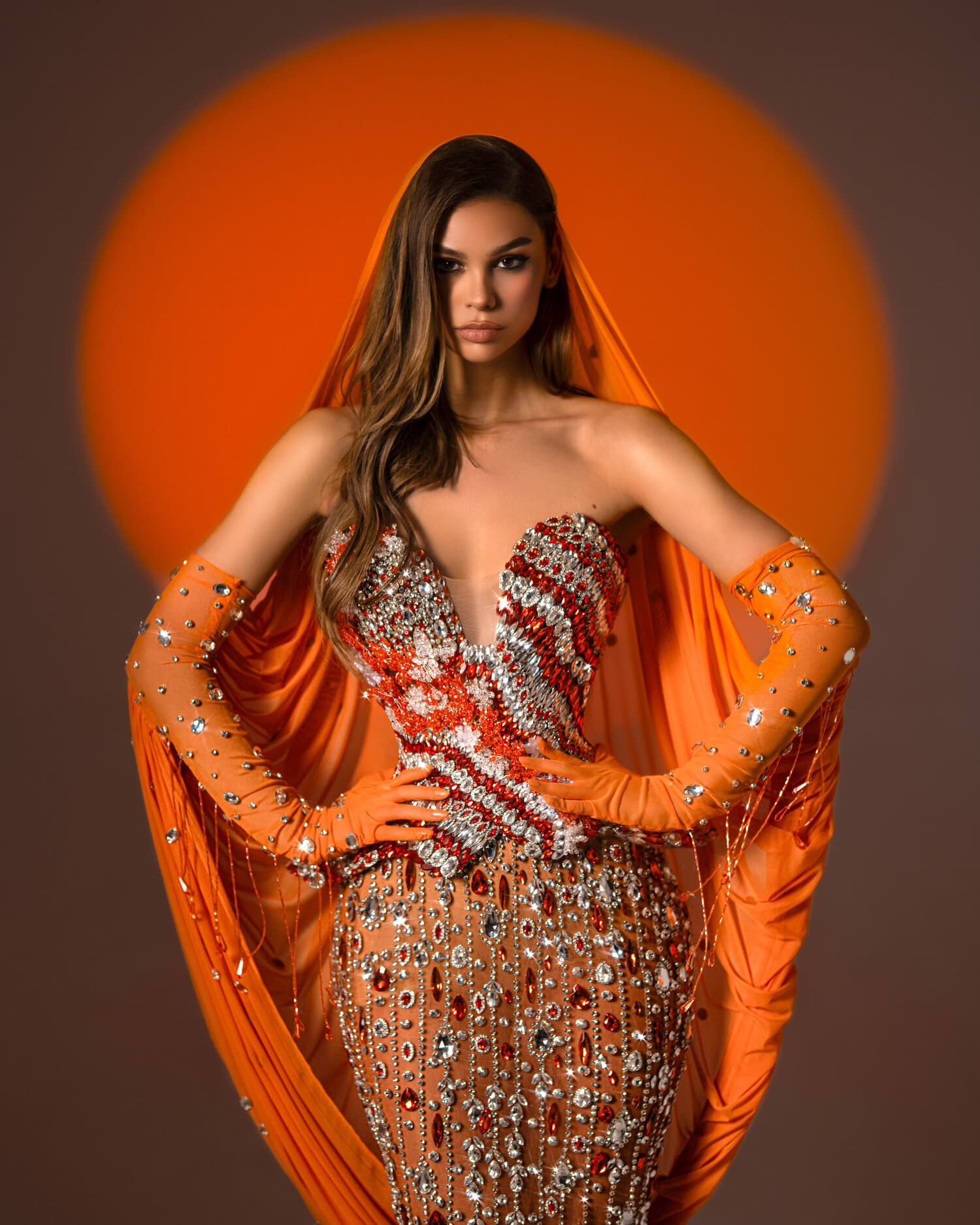 CARNELIA — ÉCLAT collection gown, view 1