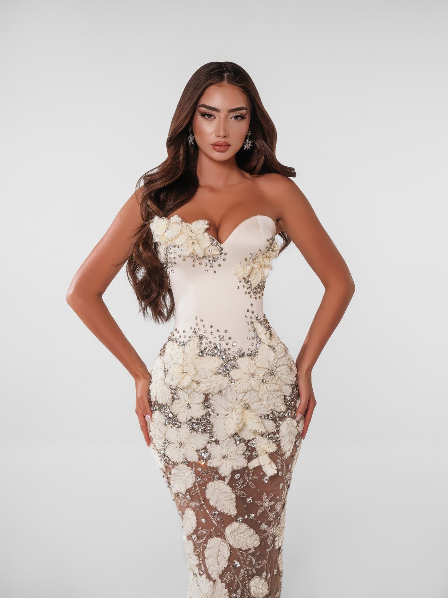 BLANCHELLE — ESTA collection gown, view 2