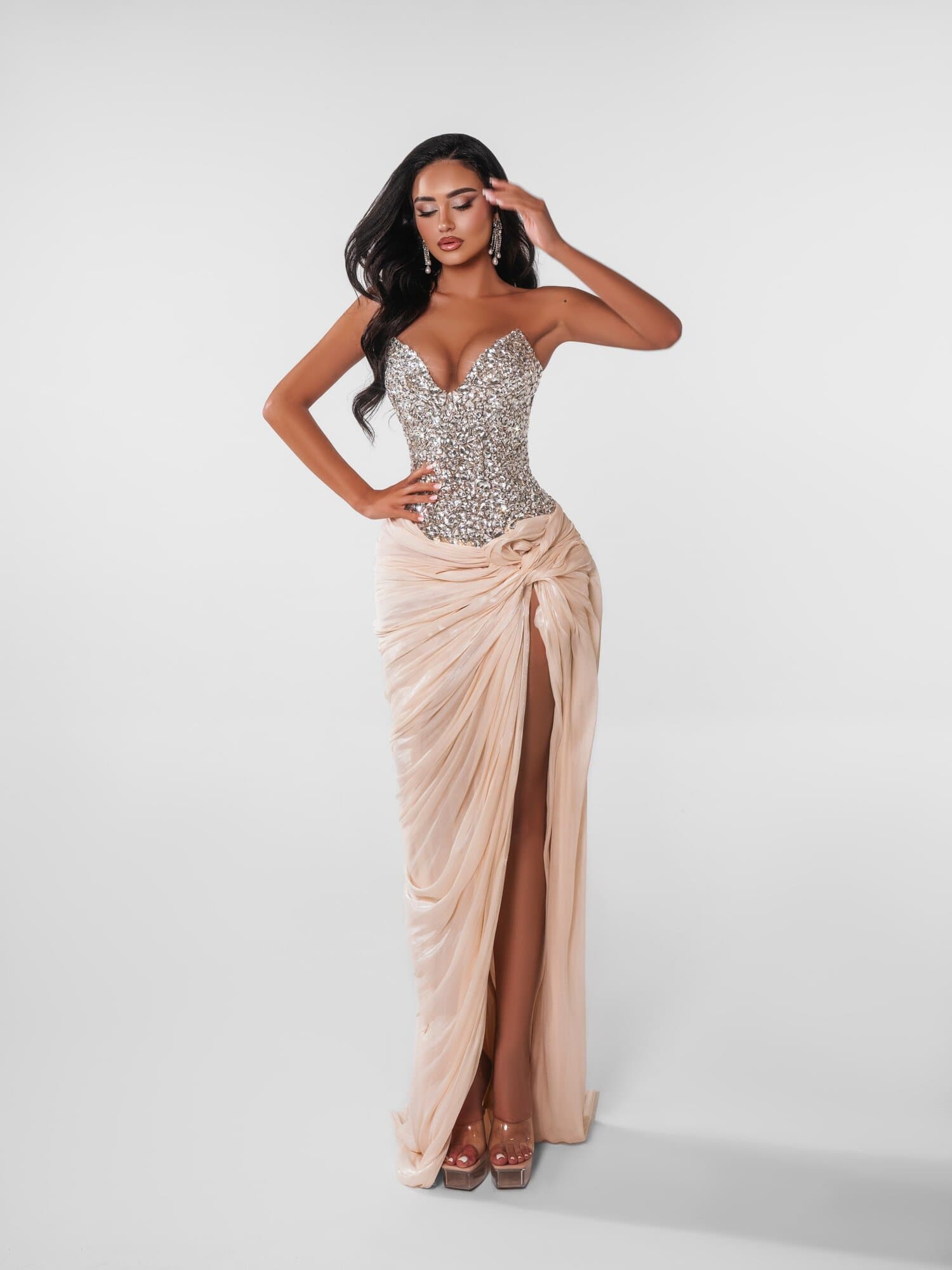 GARDENELLE — ESTA collection gown, view 1