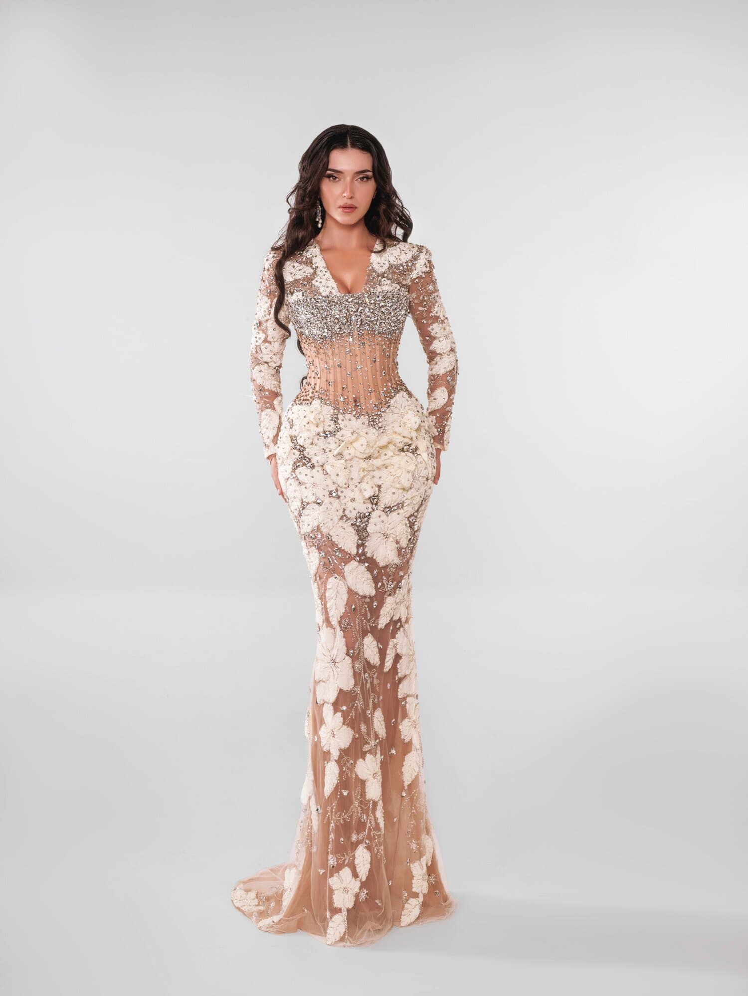 JASMINELLE — ESTA collection gown, view 1