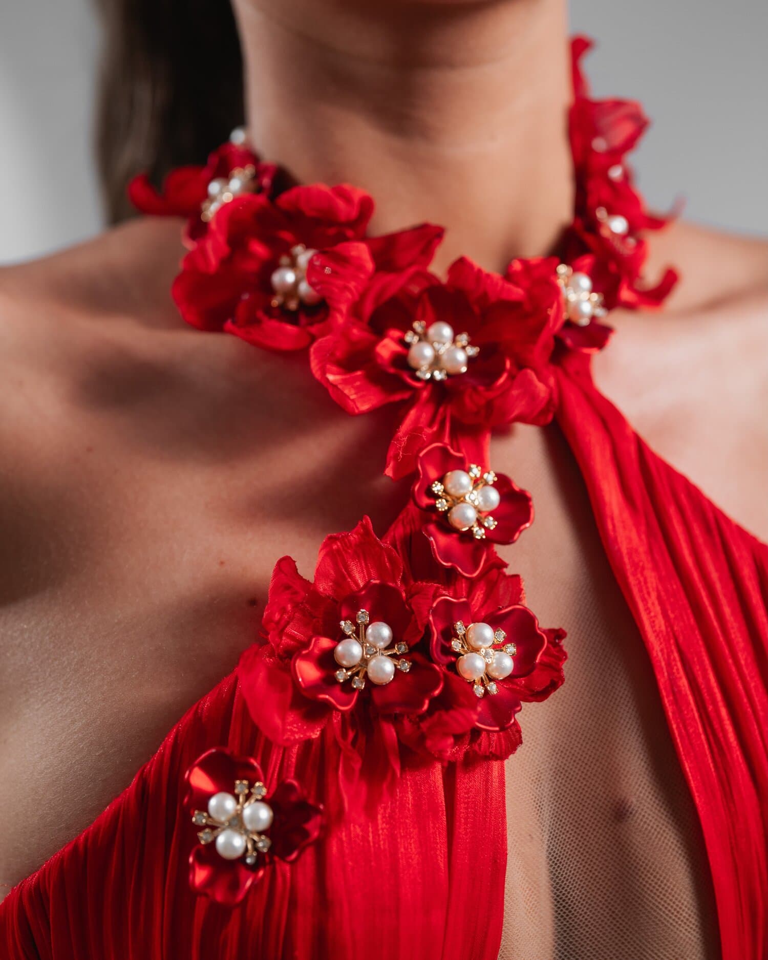 SCARLA — atelier detail, FLEURA collection by BLINI