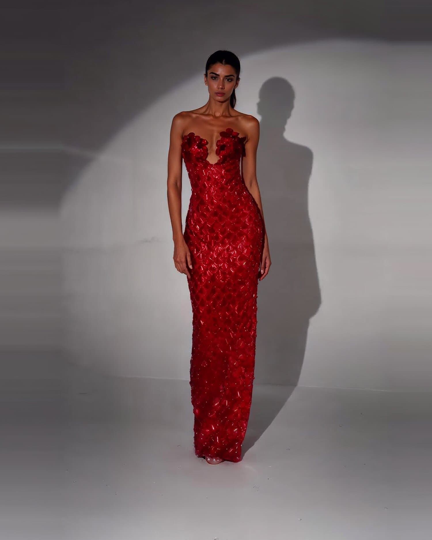 CARMELLE — MIRAGE collection gown, view 1