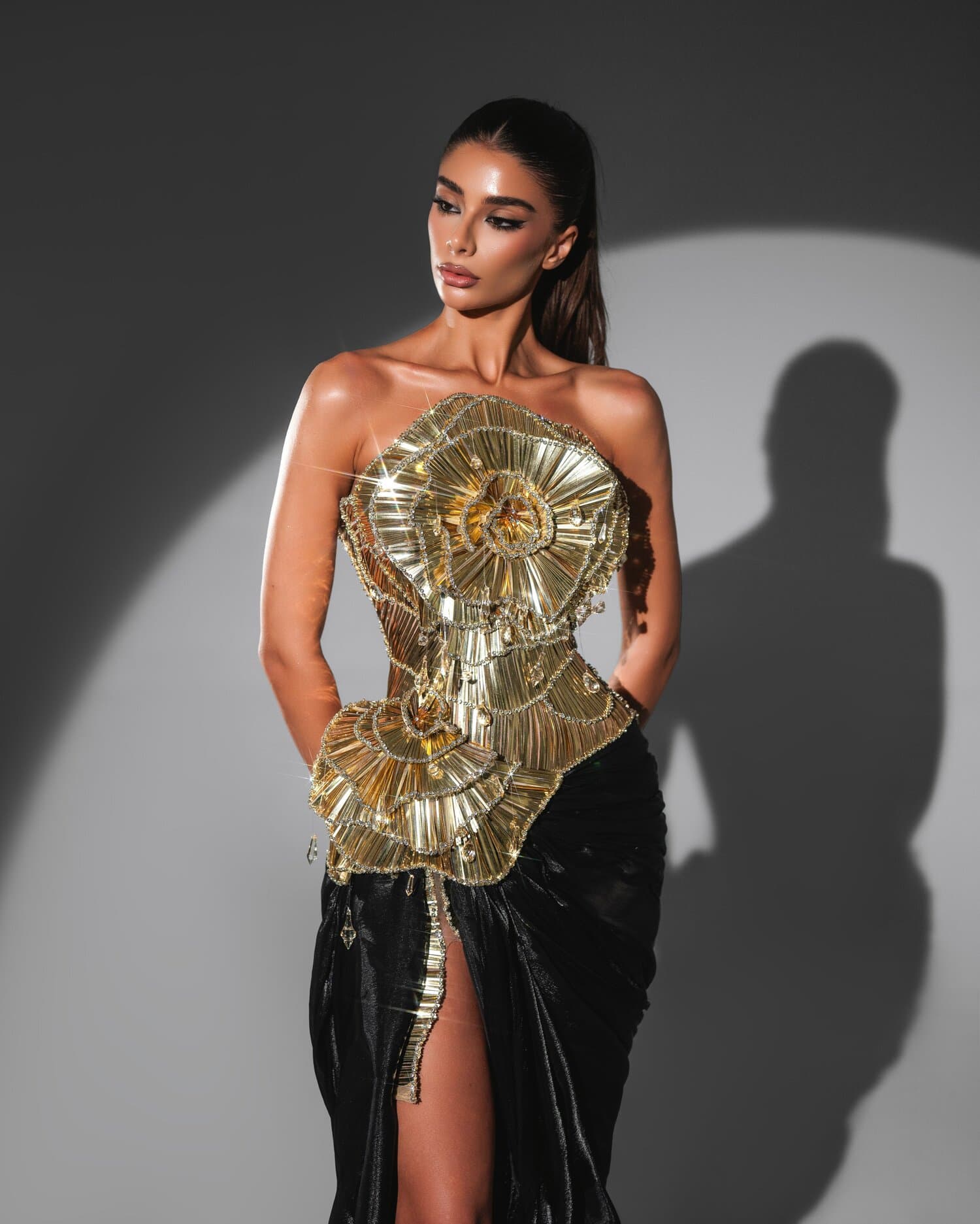 NOIRESSA — MIRAGE collection gown, view 1
