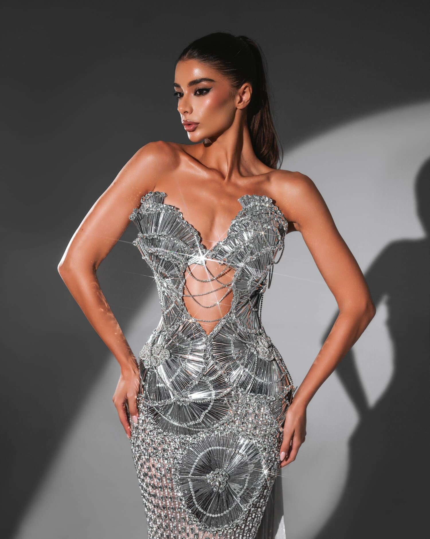 SPIRELLA — MIRAGE collection gown, view 1