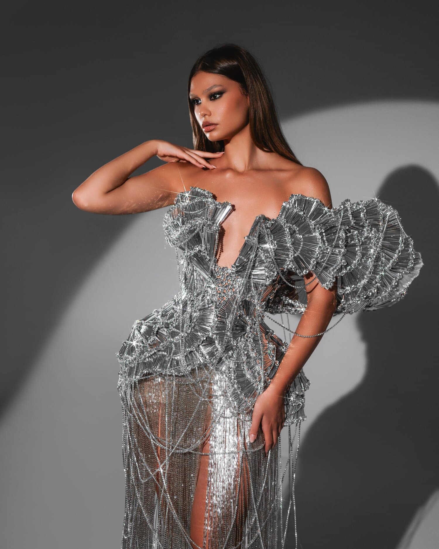 VENTELLE — MIRAGE collection gown, view 1