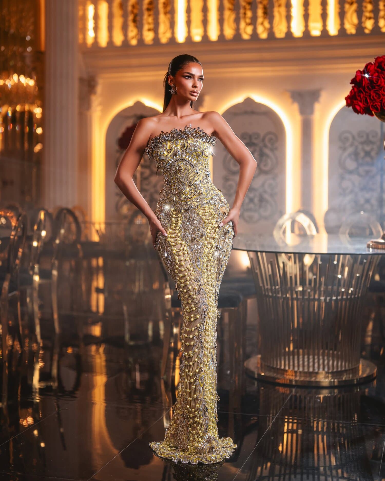 MIMOSELLE — atelier detail, REGALIA collection by BLINI