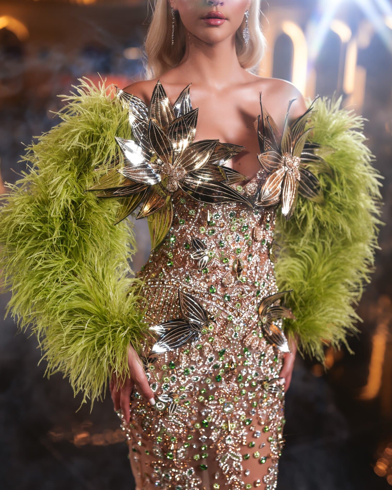 OLIVINE — atelier detail, REGALIA collection by BLINI
