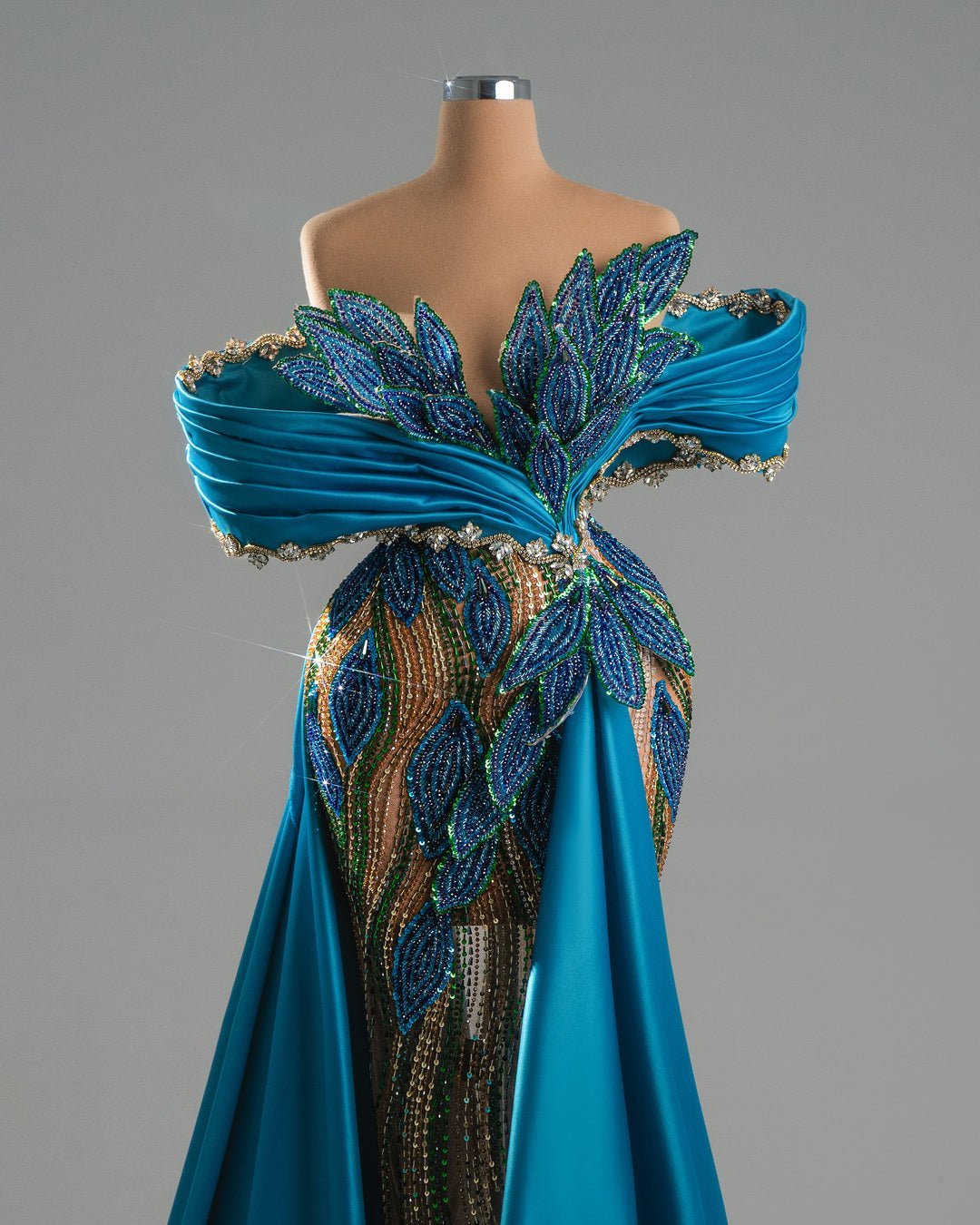 Draped Long Dresses - BLINI