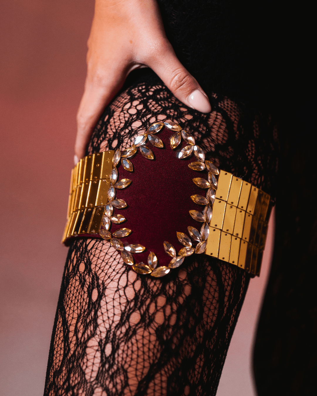 Andole Sleeveless Corset with Mirror Details - BLINI