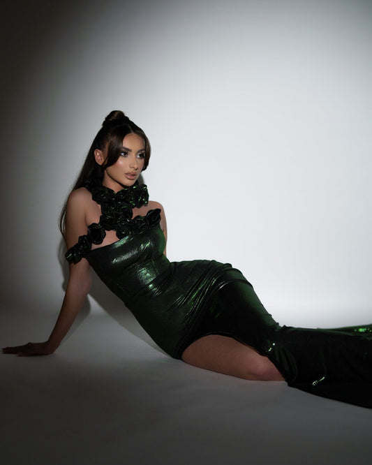 Briella Green Dress - BLINI