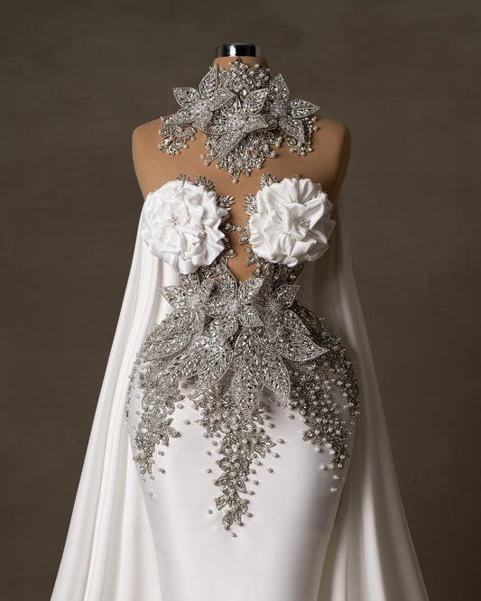 Fynniah Bridal Dress with Crystals - BLINI
