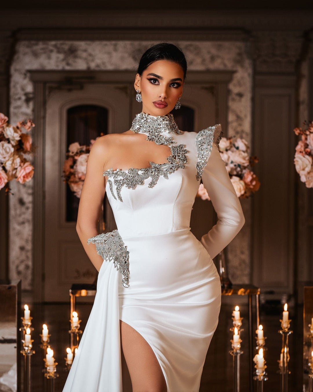 Maresa Bridal Dress with Crystals - BLINI