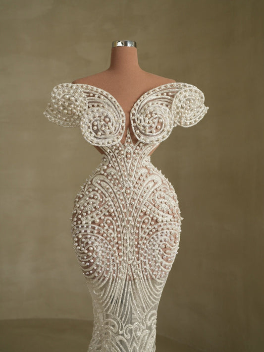 Minoa Sleeveless Bridal Gown - BLINI