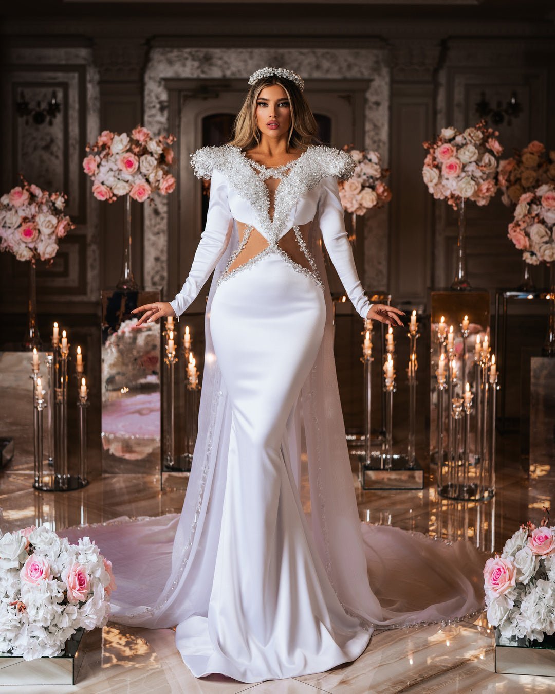 Osienna Bridal Dress with Crystals - BLINI
