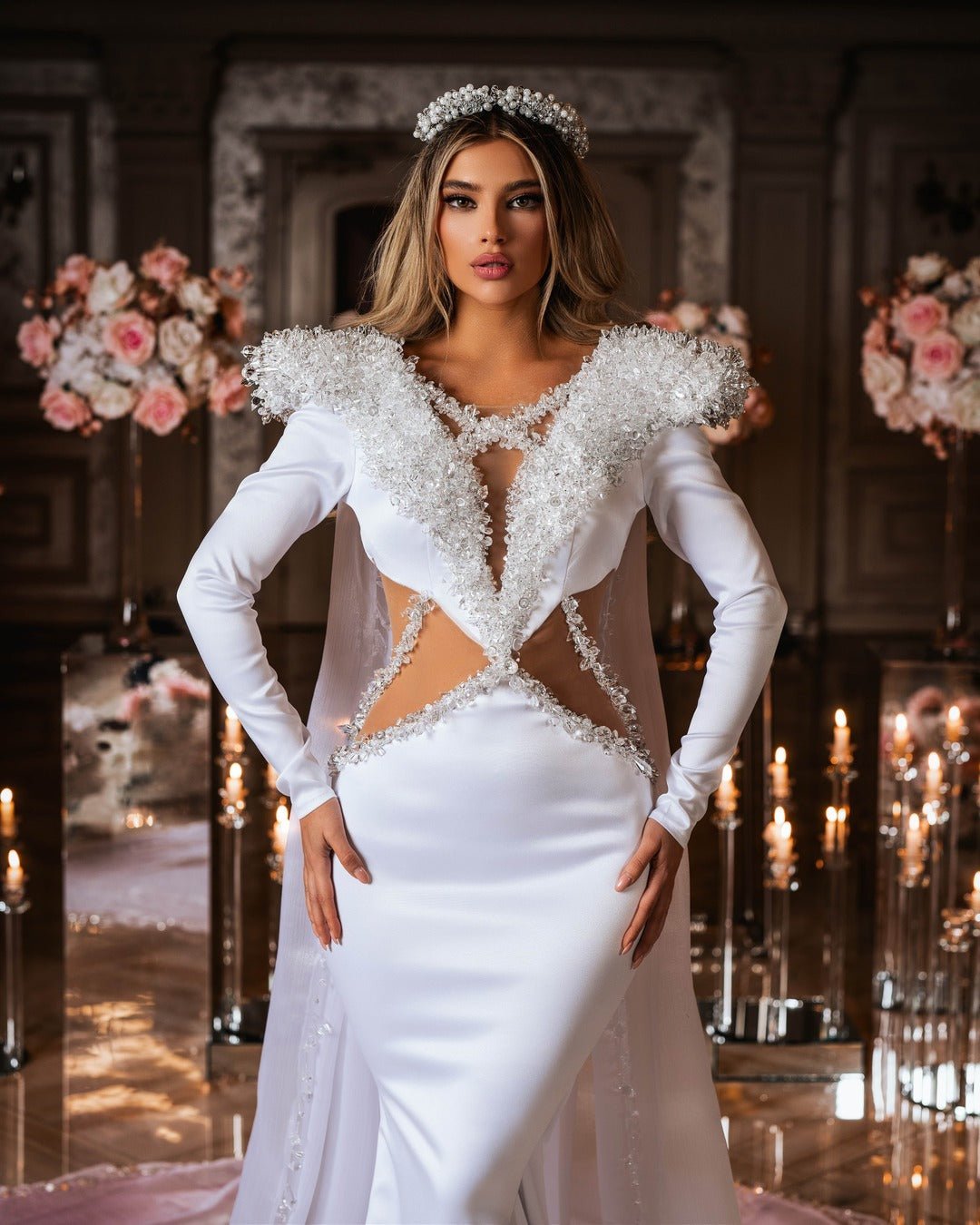 Osienna Bridal Dress with Crystals - BLINI