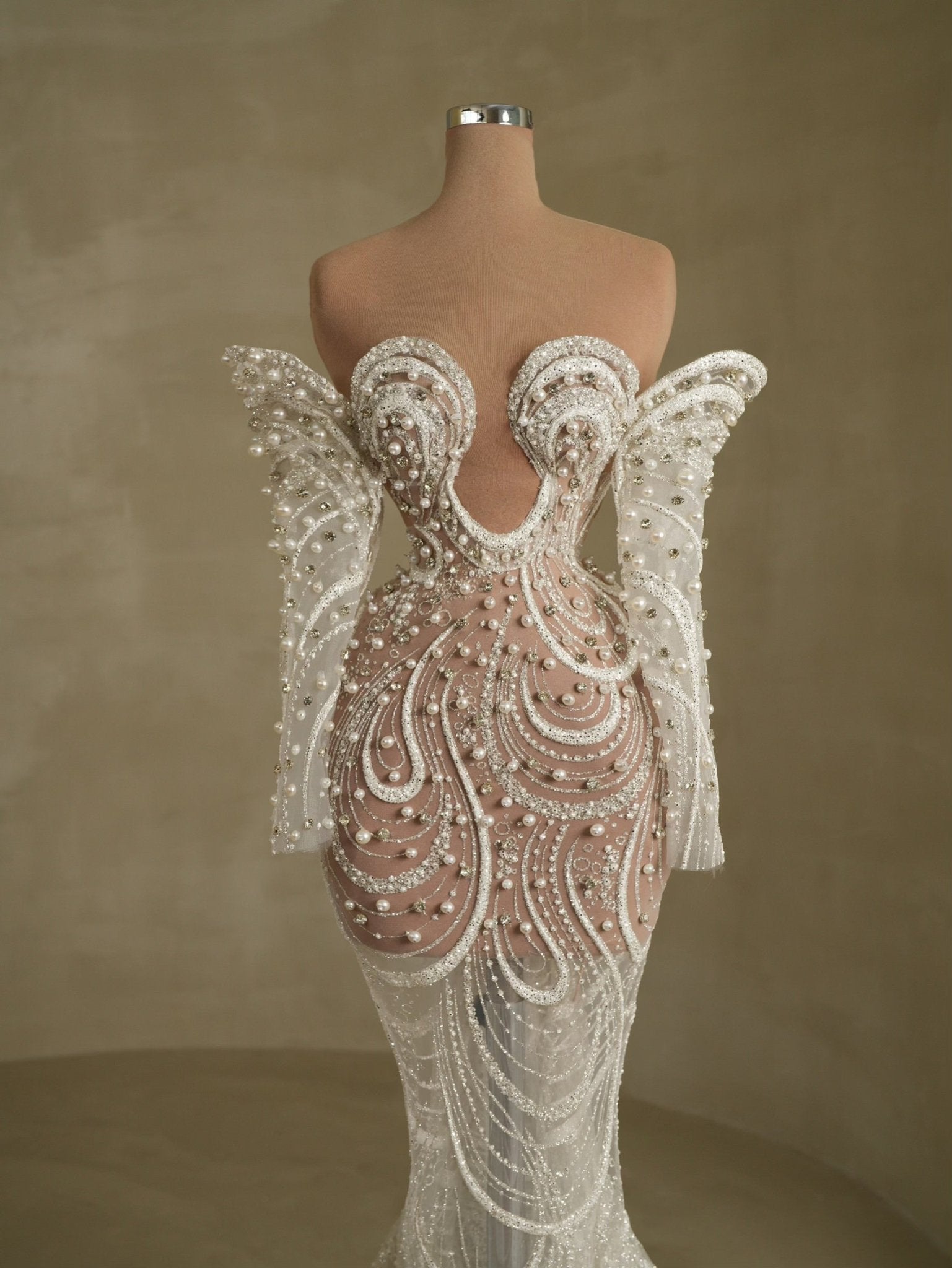 Rira Off - Shoulder Bridal Gown - BLINI